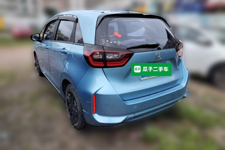 Used Honda Fit 2021 1.5L CVT Trend Edition Rear Left 45 Deg