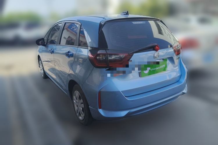 Used Honda Fit 2021 1.5L CVT Trend Edition Rear Left 45 Deg