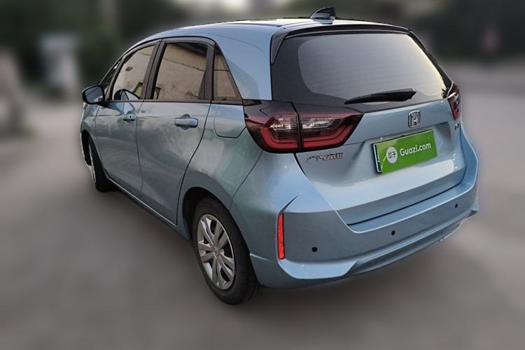 Used Honda Fit 2021 1.5L CVT Trend Edition Rear Left 45 Deg