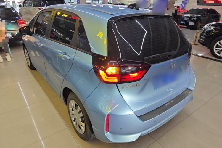 Used Honda Fit 2021 1.5L CVT Trend Edition Rear Left 45 Deg