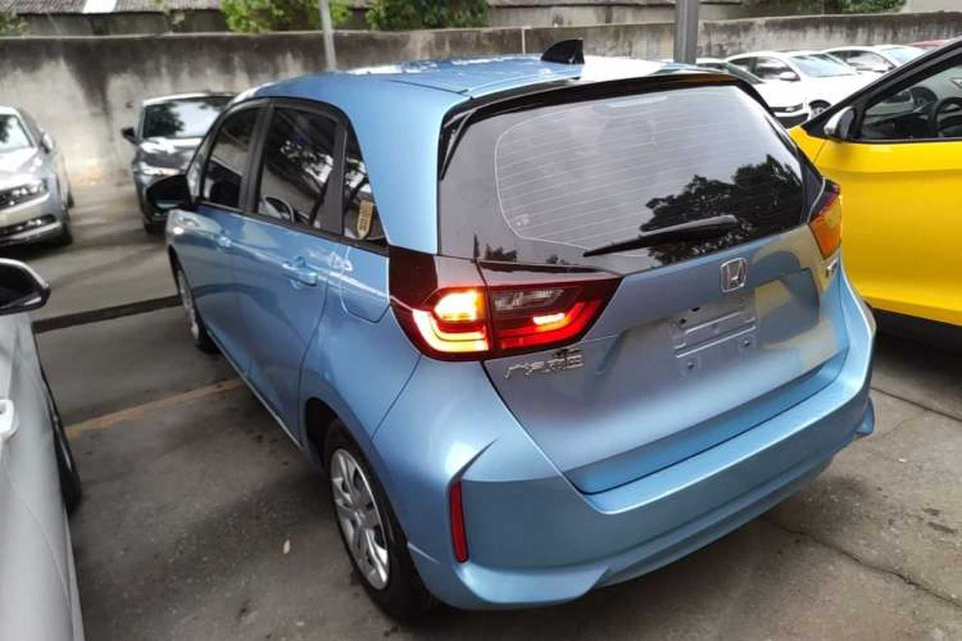 Used Honda Fit 2021 1.5L CVT Trend Edition Rear Left 45 Deg