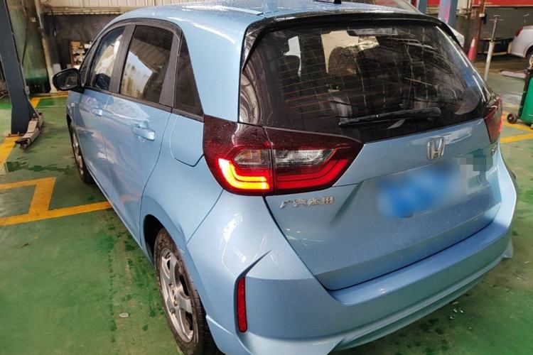 Used Honda Fit 2021 1.5L CVT Trend Edition Rear Left 45 Deg