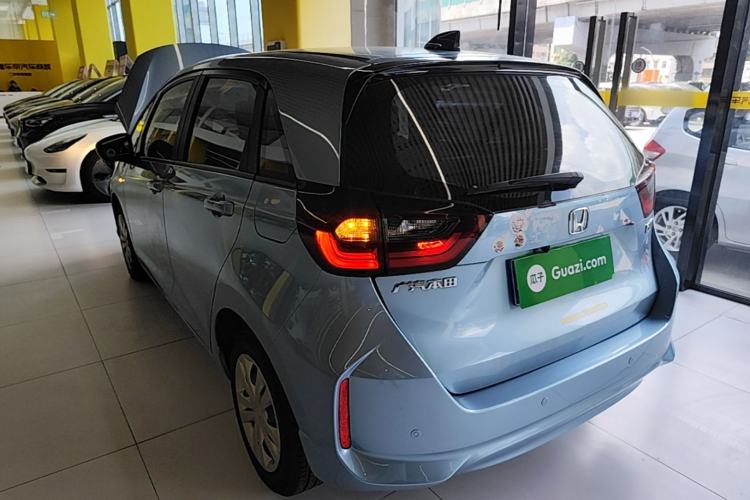 Used Honda Fit 2021 1.5L CVT Trendy Edition Rear Left 45 Deg