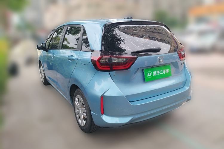 Used Honda Fit 2021 1.5L CVT Trend Edition Rear Left 45 Deg