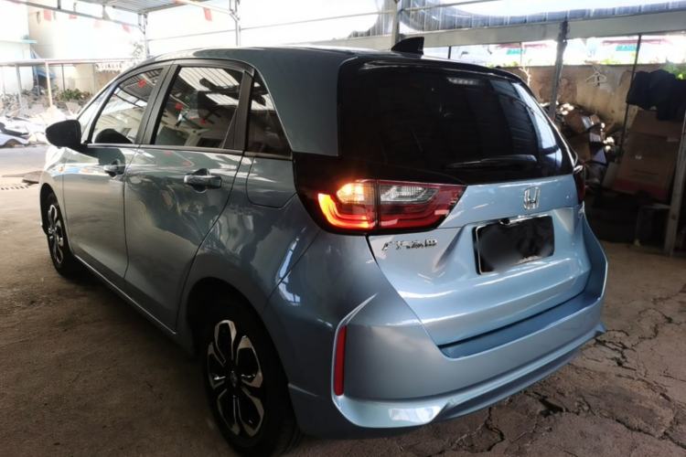 Used Honda Fit 2021 1.5L CVT Trend Edition Rear Left 45 Deg