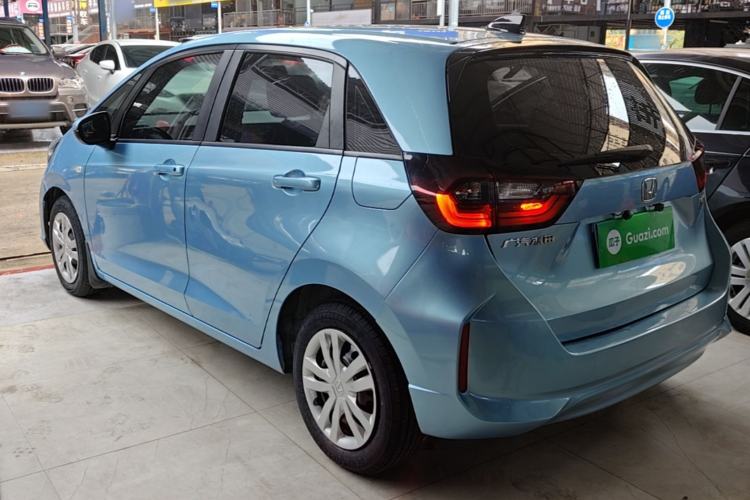 Used Honda Fit 2021 1.5L CVT Trend Edition Rear Left 45 Deg