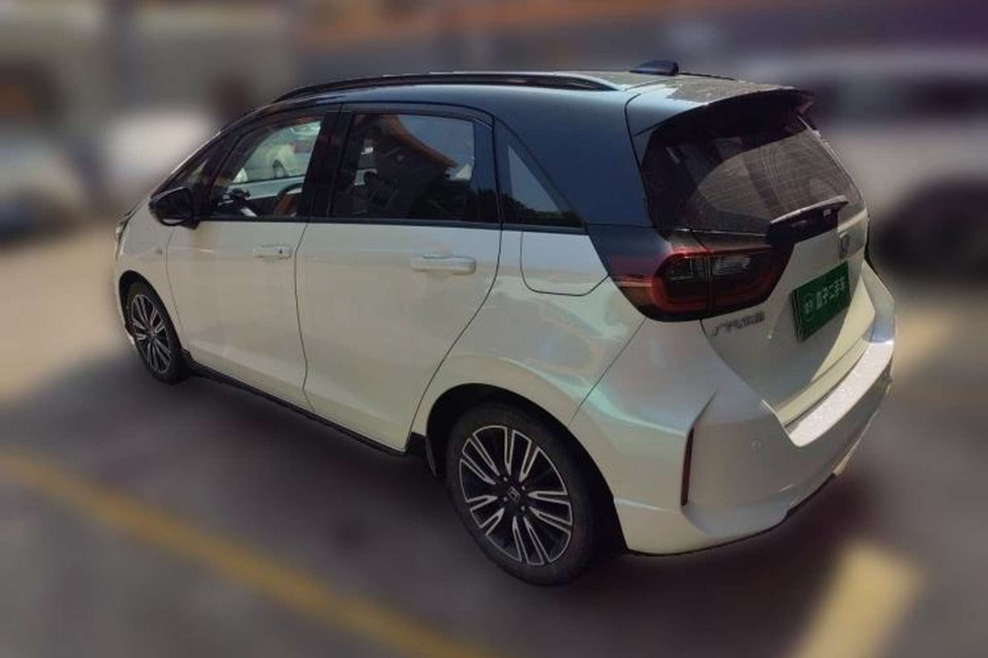 Used Honda Fit 2021 1.5L CVT Trendy Run Pro Edition Rear Left 45 Deg