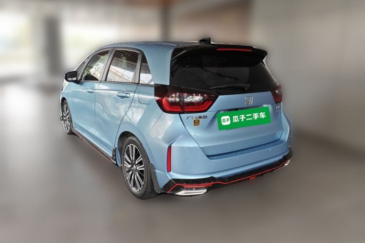 Used Honda Fit 2021 1.5L CVT Trendy Run Pro Edition Rear Left 45 Deg