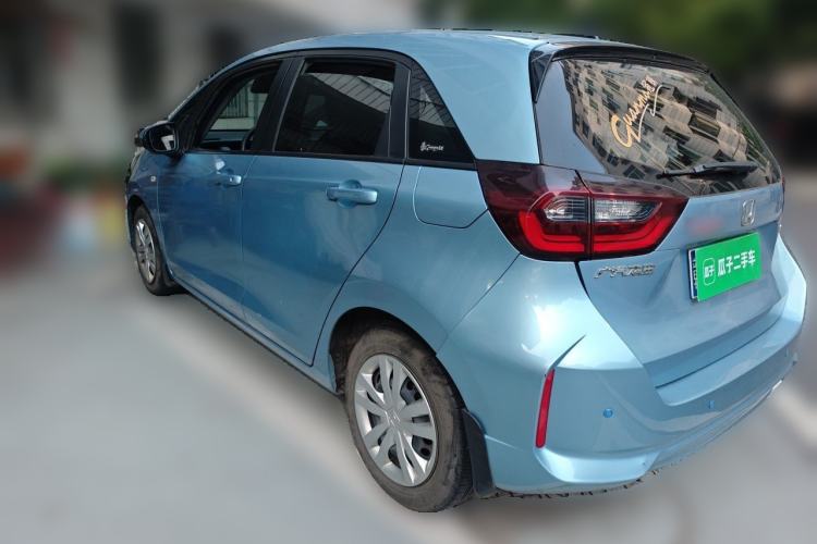 Used Honda Fit 2021 1.5L CVT Trend Edition Rear Left 45 Deg