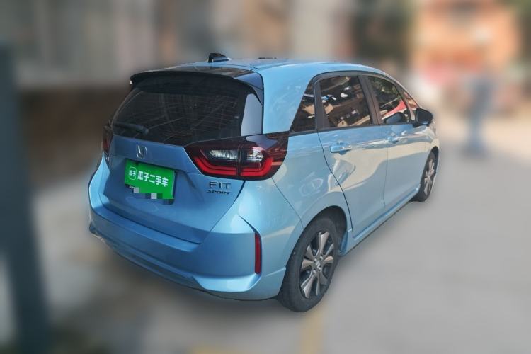 Used Honda Fit 2021 1.5L CVT Trendy Sports Edition Rear Right 45 Deg