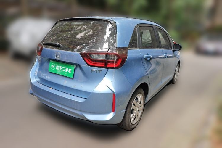 Used Honda Fit 2021 1.5L CVT Trend Edition Rear Right 45 Deg