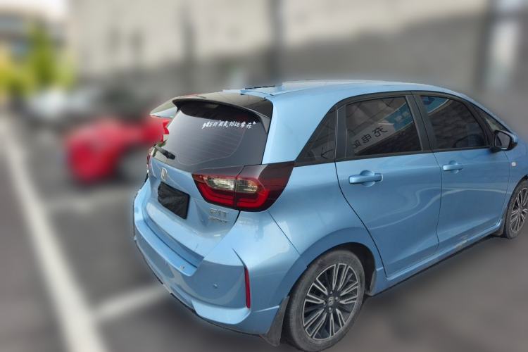 Used Honda Fit 2021 1.5L CVT Trendy Sports Edition Rear Right 45 Deg