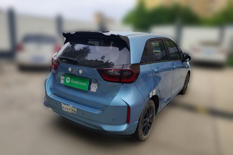 Used Honda Fit 2021 1.5L CVT Trend Edition Rear Right 45 Deg