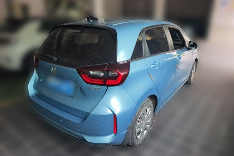Used Honda Fit 2021 1.5L CVT Trend Edition Rear Right 45 Deg
