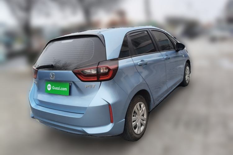 Used Honda Fit 2021 1.5L CVT Trend Edition Rear Right 45 Deg