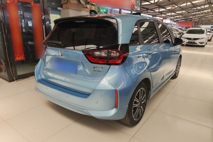 Used Honda Fit 2021 1.5L CVT Trendy Run Pro Edition Rear Right 45 Deg