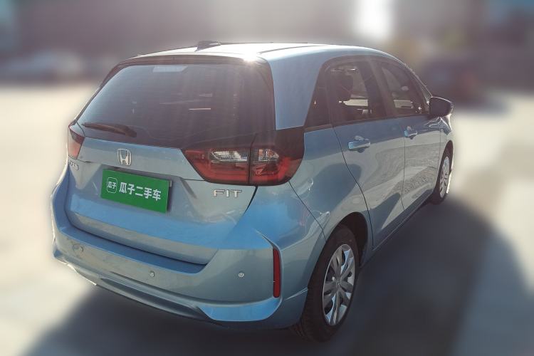 Used Honda Fit 2021 1.5L CVT Trend Edition Rear Right 45 Deg