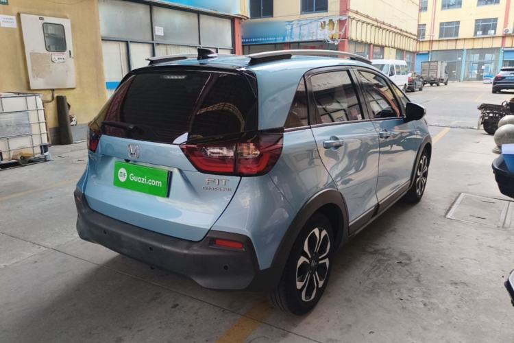 Used Honda Fit 2021 1.5L CVT Trendy Version Rear Right 45 Deg