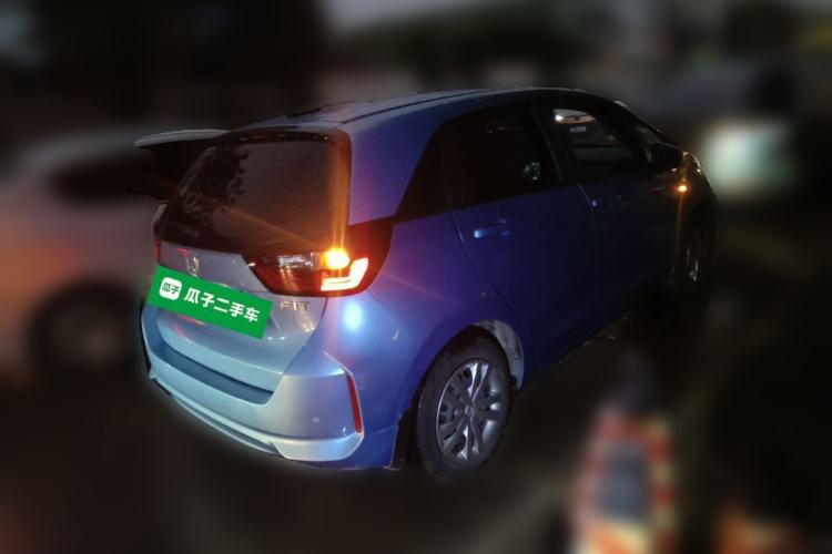 Used Honda Fit 2021 1.5L CVT Trend Edition Rear Right 45 Deg