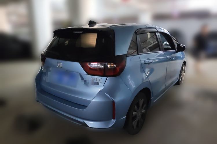 Used Honda Fit 2021 1.5L CVT Trendy Sports Edition Rear Right 45 Deg