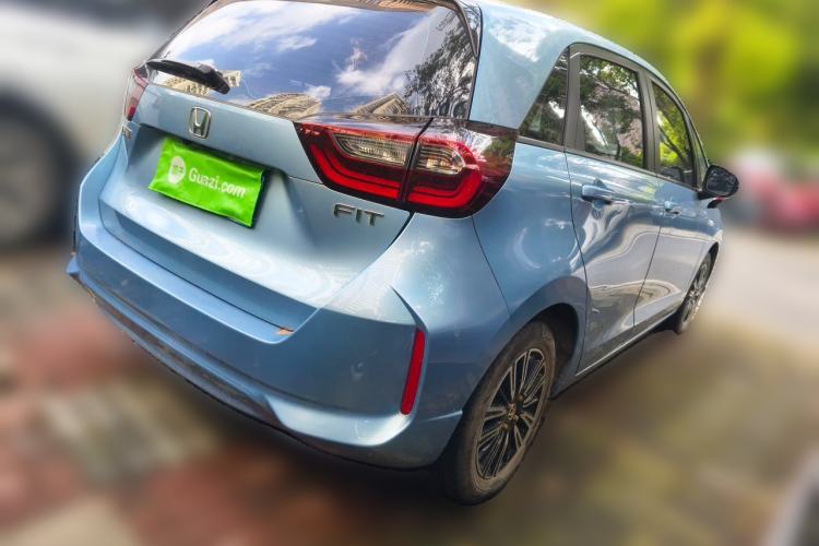 Used Honda Fit 2021 1.5L CVT Trend Edition Rear Right 45 Deg