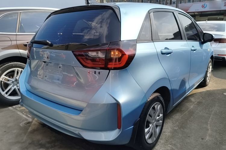 Used Honda Fit 2021 1.5L CVT Trendy Run Pro Edition Rear Right 45 Deg