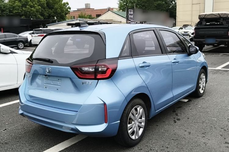 Used Honda Fit 2021 1.5L CVT Trend Edition Rear Right 45 Deg