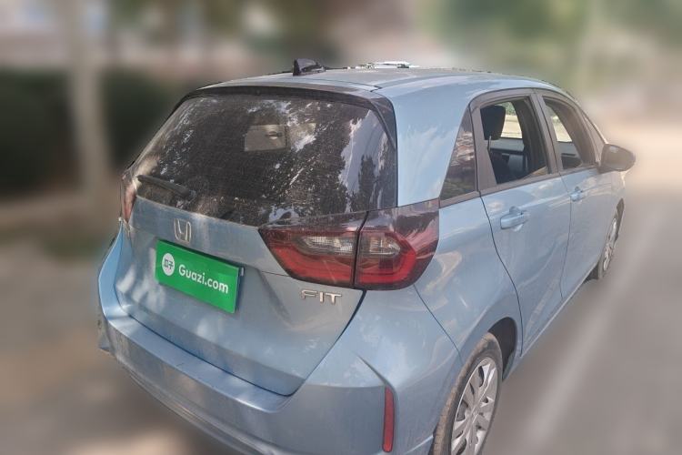 Used Honda Fit 2021 1.5L CVT Trend Edition Rear Right 45 Deg
