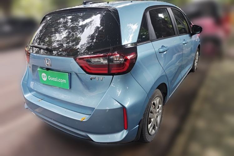Used Honda Fit 2021 1.5L CVT Trend Edition Rear Right 45 Deg