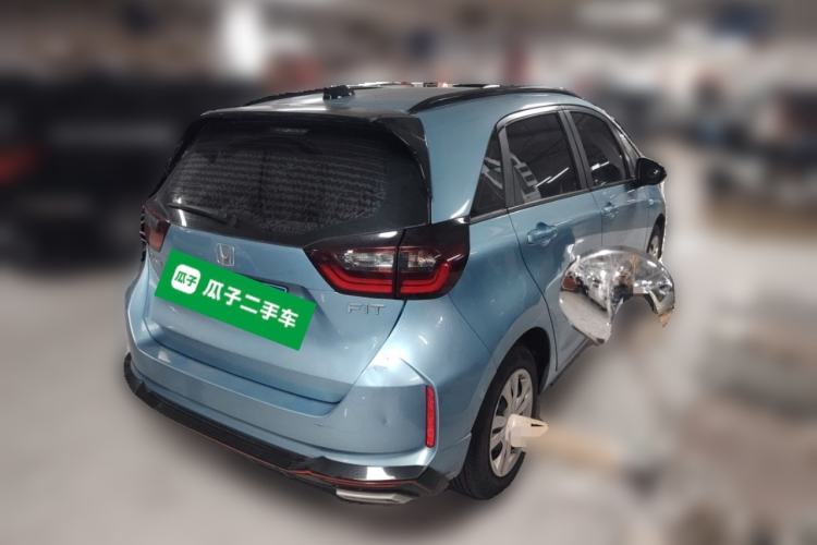 Used Honda Fit 2021 1.5L CVT Trend Edition Rear Right 45 Deg