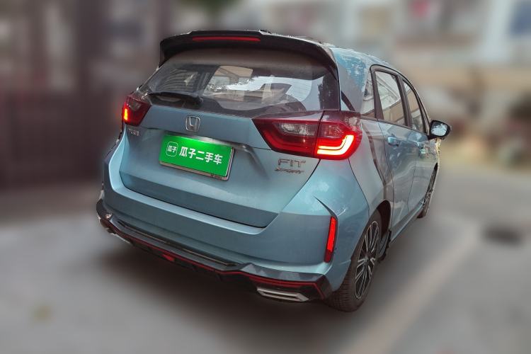 Used Honda Fit 2021 1.5L CVT Trendy Run Pro Edition Rear Right 45 Deg