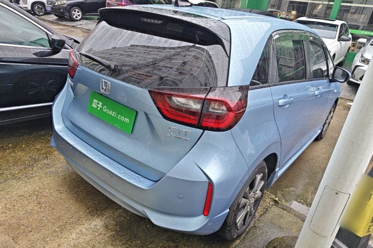 Used Honda Fit 2021 1.5L CVT Trendy Sports Edition Rear Right 45 Deg