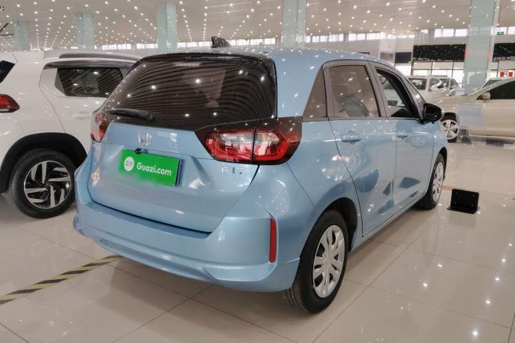 Used Honda Fit 2021 1.5L CVT Trend Edition Rear Right 45 Deg