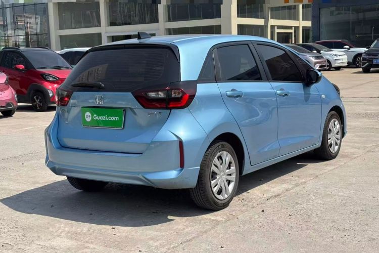 Used Honda Fit 2021 1.5L CVT Trend Edition Rear Right 45 Deg