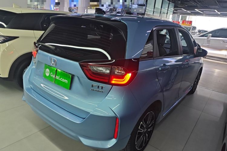 Used Honda Fit 2021 1.5L CVT Trendy Run Pro Edition Rear Right 45 Deg