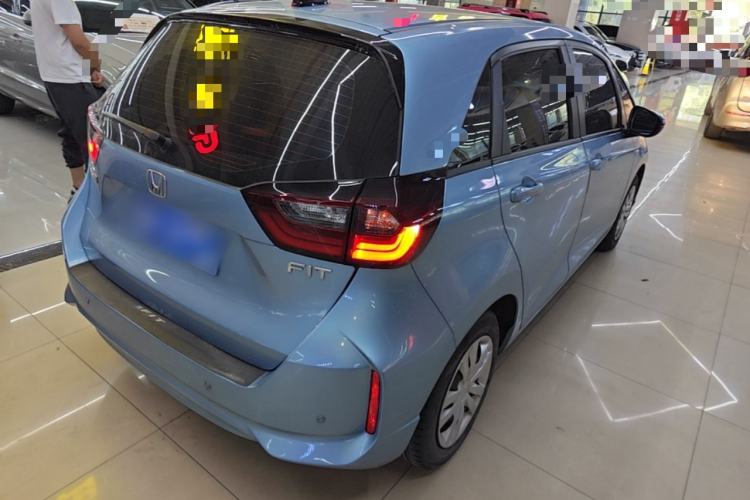 Used Honda Fit 2021 1.5L CVT Trend Edition Rear Right 45 Deg