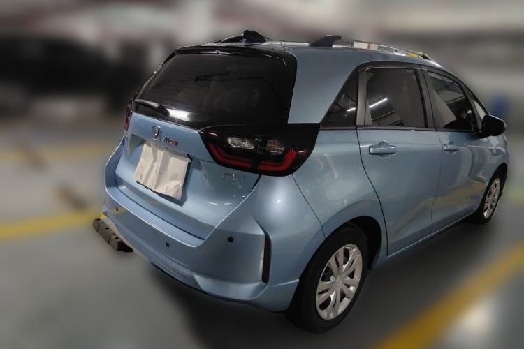 Used Honda Fit 2021 1.5L CVT Trend Edition Rear Right 45 Deg