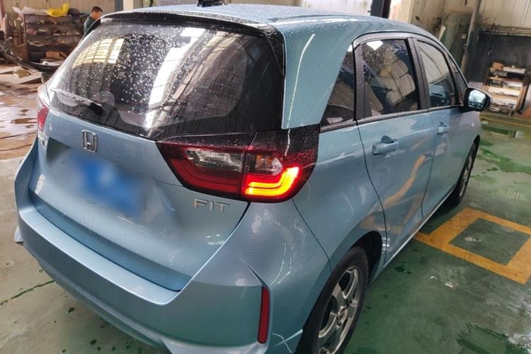 Used Honda Fit 2021 1.5L CVT Trend Edition Rear Right 45 Deg