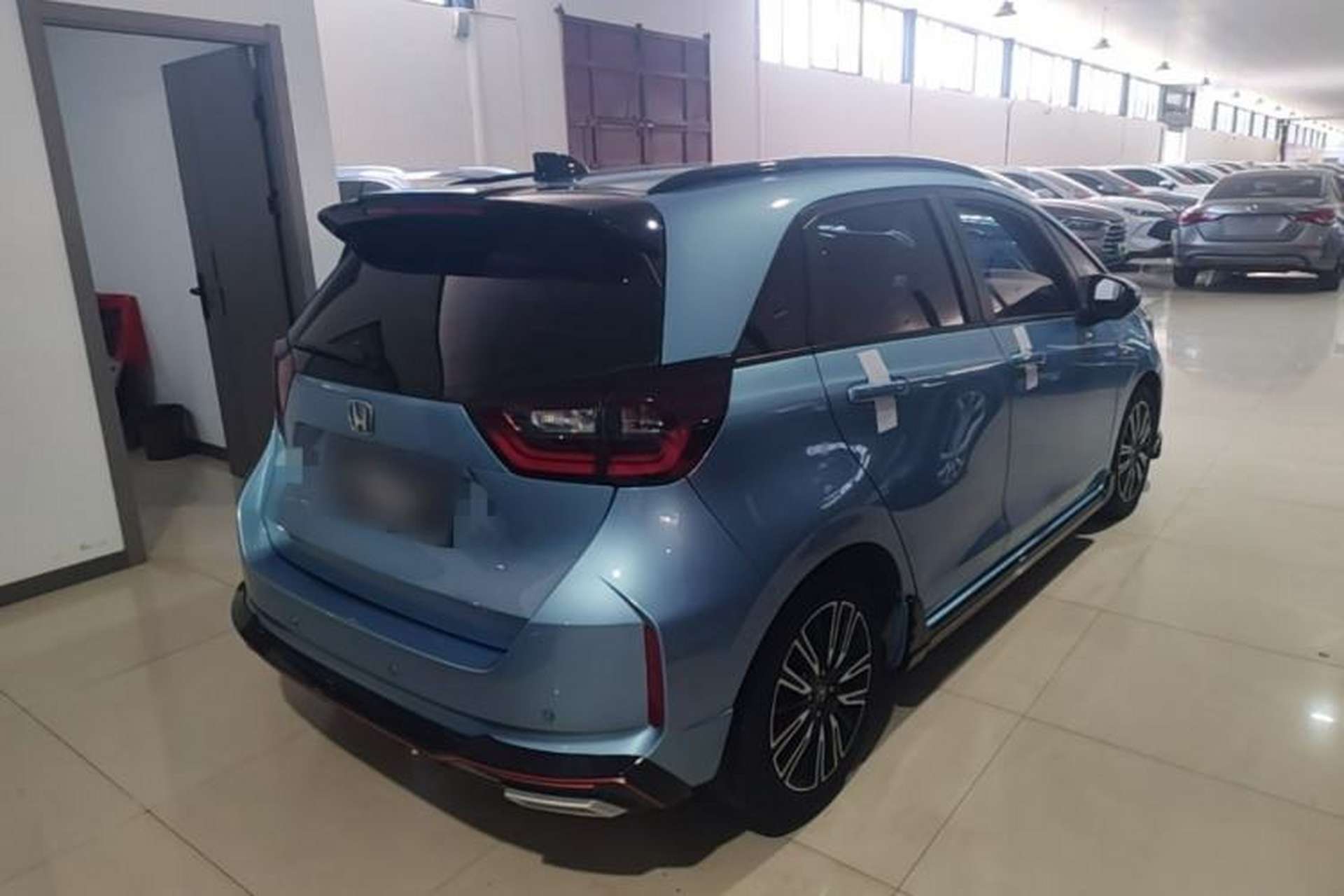Used Honda Fit 2021 1.5L CVT Trendy Run Pro Edition Rear Right 45 Deg