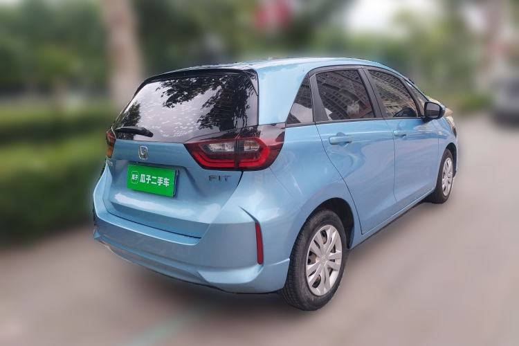 Used Honda Fit 2021 1.5L CVT Trend Edition Rear Right 45 Deg