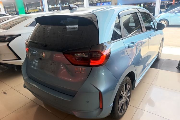 Used Honda Fit 2021 1.5L CVT Trendy Sports Edition Rear Right 45 Deg