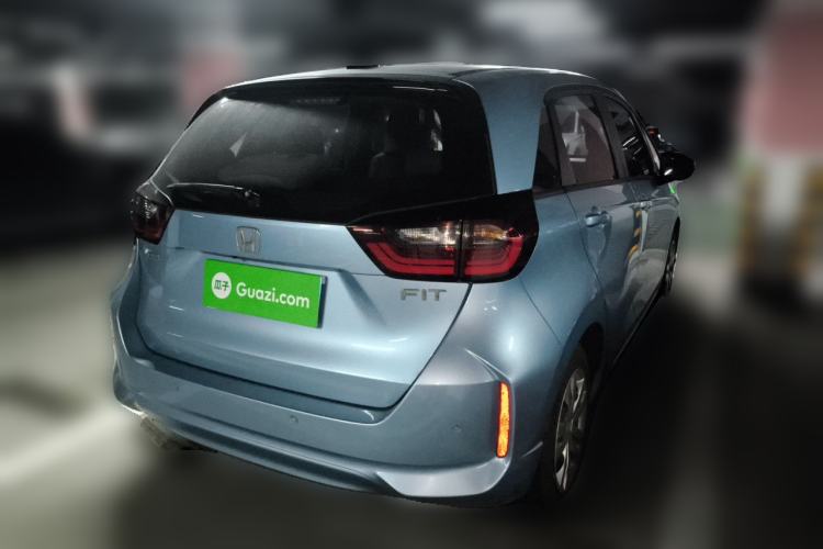 Used Honda Fit 2021 1.5L CVT Trend Edition Rear Right 45 Deg