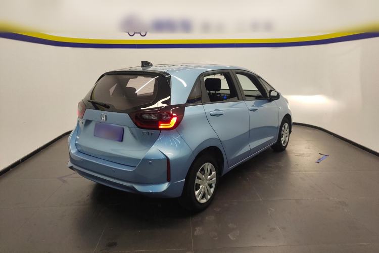 Used Honda Fit 2021 1.5L CVT Trend Edition Rear Right 45 Deg