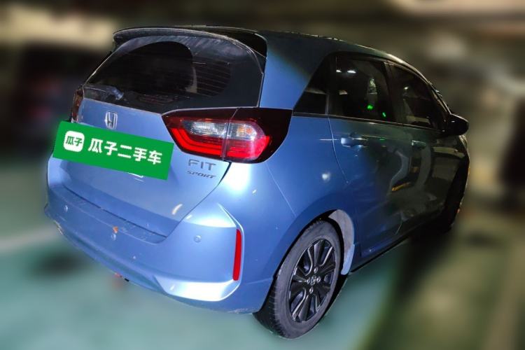 Used Honda Fit 2021 1.5L CVT Trendy Sports Edition Rear Right 45 Deg