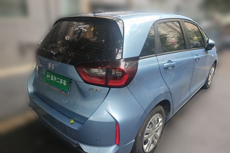 Used Honda Fit 2021 1.5L CVT Trend Edition Rear Right 45 Deg