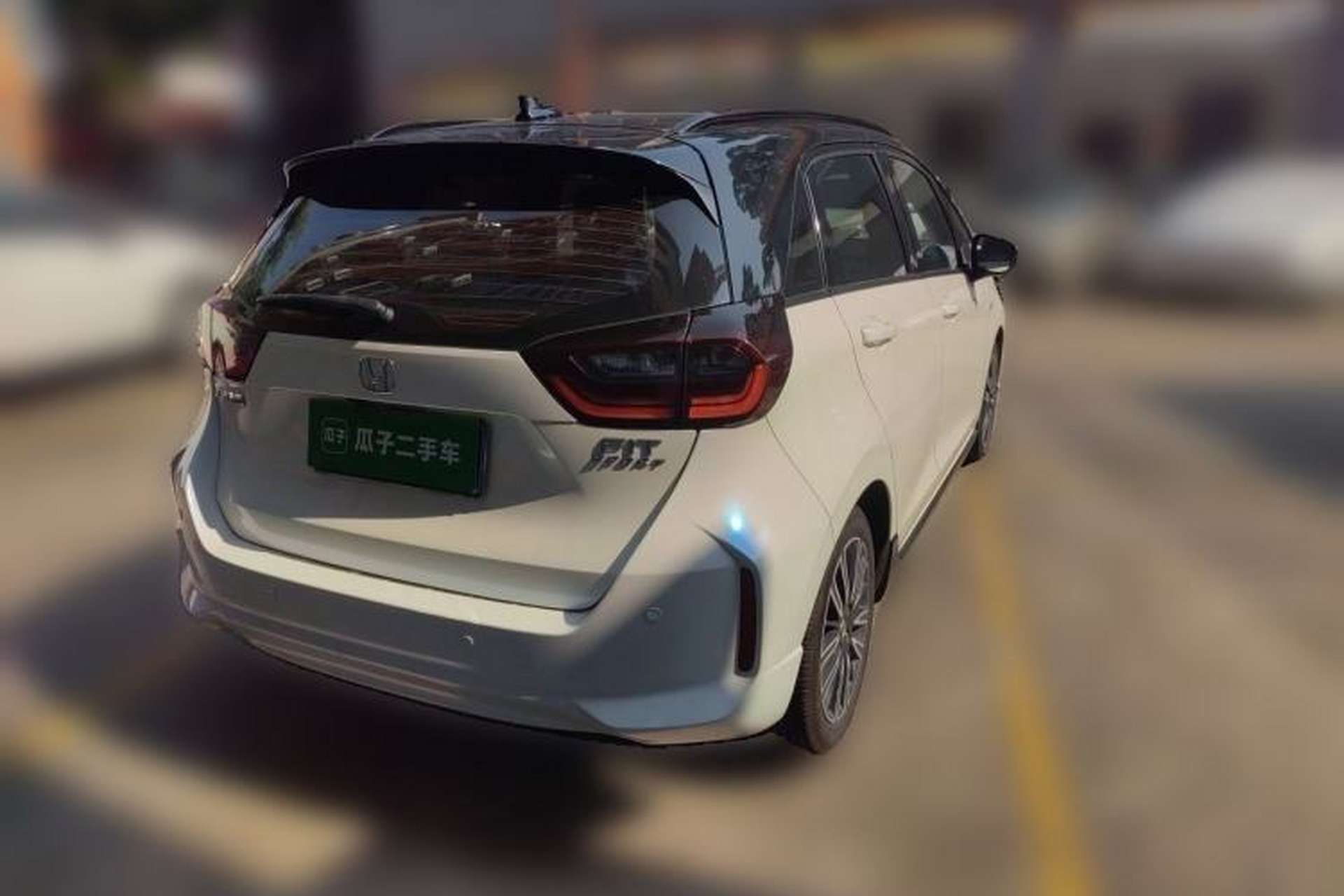 Used Honda Fit 2021 1.5L CVT Trendy Run Pro Edition Rear Right 45 Deg