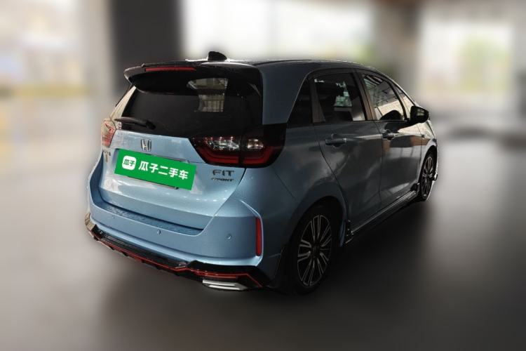 Used Honda Fit 2021 1.5L CVT Trendy Run Pro Edition Rear Right 45 Deg