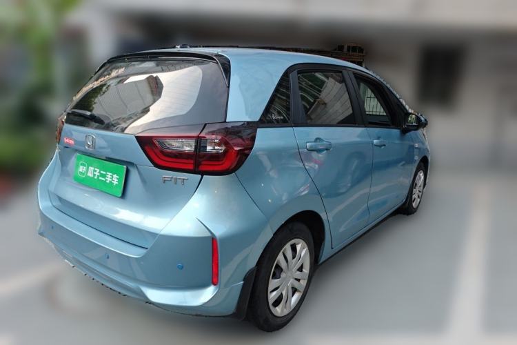 Used Honda Fit 2021 1.5L CVT Trend Edition Rear Right 45 Deg