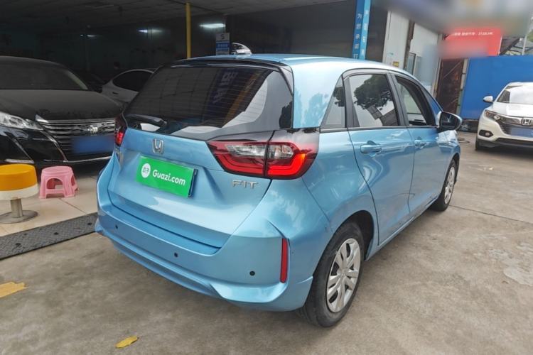 Used Honda Fit 2021 1.5L CVT Trend Edition Rear Right 45 Deg