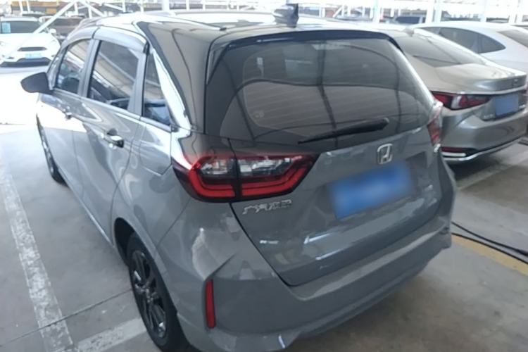 Used Honda Fit 2021 1.5L CVT Trendy Edition Rear Left 45 Deg